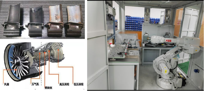 涡轮叶片固有频率测试系统